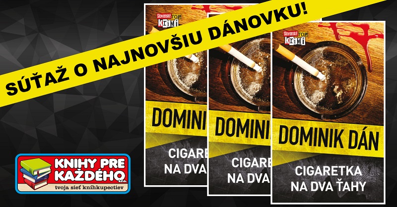 Súťaž o knihu Cigaretka na dva ťahy