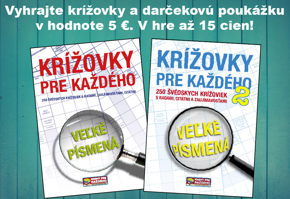 Súťaž o krížovky pre každého