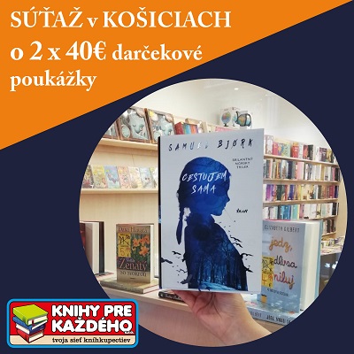 Odfoť knihu v našej novej predajni a vyhraj!