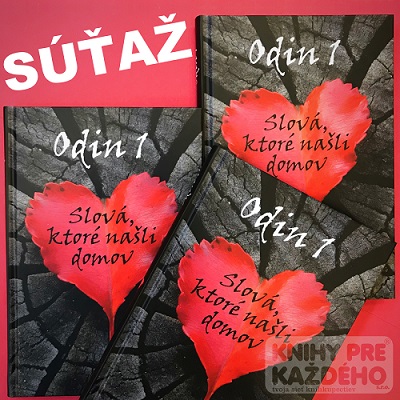 Súťaž o knihu Slová, ktoré našli domov s podpismi tvorcov