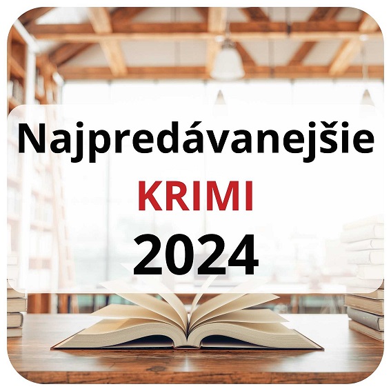 Najpredávanejšie KRIMI roku 2024