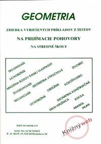 Kniha Geometria - zbierka vyriešených príkladov