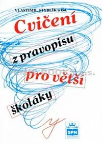 Kniha Cvičení z pravopisu pro větší školáky