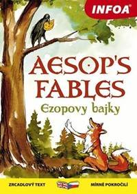 Kniha Ezopovy bajky / Aesop´s Fables - Zrcadlová četba