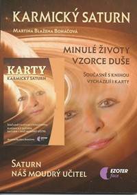 Kniha Karmický Saturn (kniha + karty 27 ks)