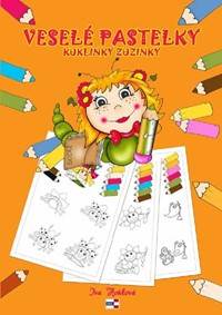 Kniha Veselé pastelky kuklinky Zuzinky