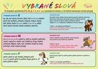 Kniha Slovenský jazyk - Vybrané slová