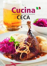 Kniha Cucina Ceca - Česká kuchyně (italsky)