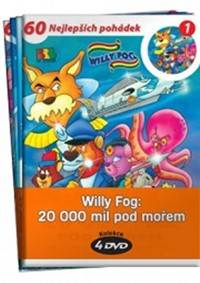 Kniha Willy Fog: 20.000 mil pod mořem - kolekce 4 DVD