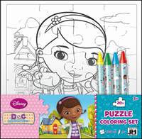 Dr. Plyšáková omalovánkové puzzle