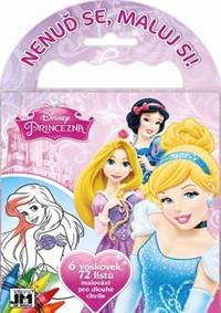 Princezny - Omalovánky na cesty