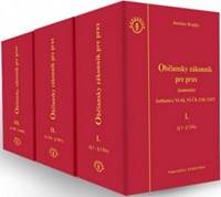 Občiansky zákonník pre prax- Komentár (3 zväzky