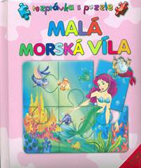 Malá morská víla - Rozprávka s puzzle