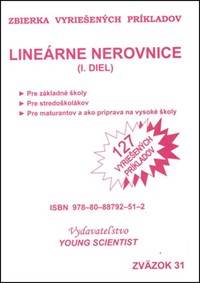 Kniha Lineárne nerovnice I. diel