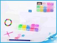 Gumičky 360ks + doplňky v plastové krabičce v sáčku