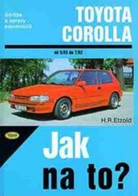 Kniha Toyota Corolla od 5/83 do 7/92