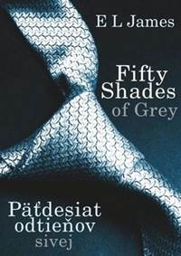 Kniha Fifty Shades of Grey Päťdesiat odtieňov sivej