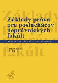 Kniha Základy práva pre poslucháčov neprávnických fakúlt