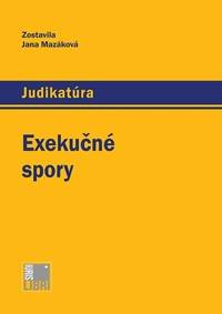 Kniha Exekučné spory