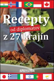 Kniha Recepty od diplomatov z 27 krajín