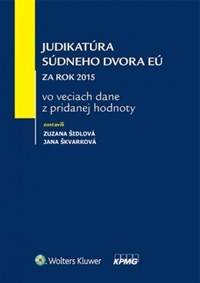 Kniha Judikatúra Súdneho dvora EÚ