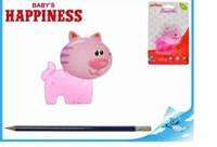 Kousátko chladící kočička 8cm