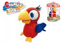 Charlie papoušek plyšový