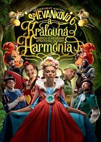 Kniha DVD - Spievankovo (6) a kráľovná Harmónia