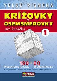 Krížovky a osemsmerovky pre každého 1 (Veľké písmená)