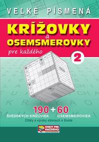 Krížovky a osemsmerovky pre každého 2 (Veľké písmená)