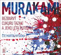 Kniha Bezbarvý Cukuru Tazaki a jeho léta putování - CDmp3 (Čte Martin Myšička)