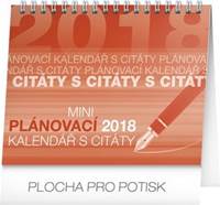 Pracovní s citáty - stolní kalendář 2018