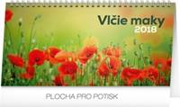 Vlčie maky - stolový kalendár 2018