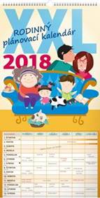 Rodinný plánovací XXL - nástěnný kalendář 2018