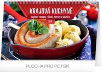 Krajová kuchyně - stolní kalendář 2018