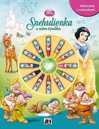 Maľovanie s voskovkami - Snehulienka a sedem trpaslíkov