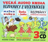 Kniha 3CD BOX Veľká audio kniha - Rozprávky z večerníčkov