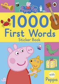 Kniha Peppa Pig: 1000 First Words Sticker Book