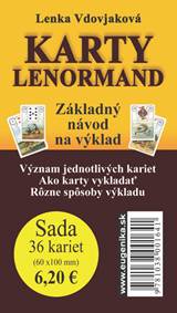 Kniha Karty Lenormand (sada: karty + brožúrka)