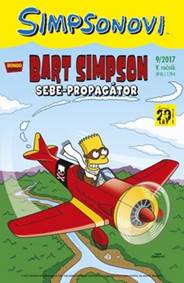 Simpsonovi - Bart Simpson 9/2017 - Sebe-