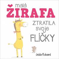 Malá žirafa ztratila svoje flíčky