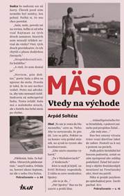 Kniha Mäso - Vtedy na východe
