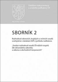 Sborník 2 Rozhodnutí okresních, krajských a vrchních soudů uveřejněná