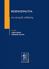 Kniha Rozhodnutia vo veciach reklamy