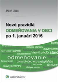 Kniha Nové pravidlá odmeňovania v obci po 1. januári 2016