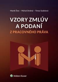Kniha Vzory zmlúv a podaní z pracovného práva