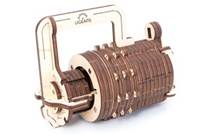 Dřevěný mechanický model Kombinační zámek