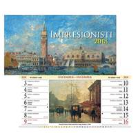 Impresionisti 2018 - stolový kalendár