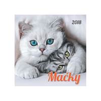 Mačky 2018 - nástenný kalendár