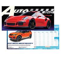 Auto 2018 - stolový kalendár